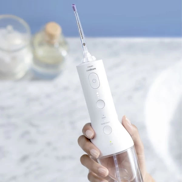 Philips Sonicare Power Flosser 3000 belaidis burnos irigatorius BALTAS HX3826/31